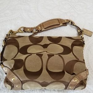 Vintage Coach Monogram Bag